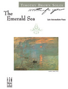 Cover icon of The Emerald Sea sheet music for piano solo by Timothy Brown, intermediate skill level