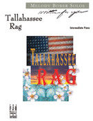 Cover icon of Tallahassee Rag sheet music for piano solo by Melody Bober, intermediate skill level