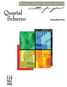 Cover icon of Quartal Scherzo sheet music for piano solo by Wynn-Anne Rossi, intermediate skill level