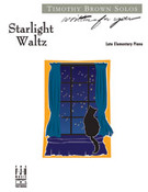 Cover icon of Starlight Waltz sheet music for piano solo by Timothy Brown, intermediate skill level