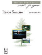 Cover icon of Itasca Sunrise sheet music for piano solo by Melody Bober, intermediate skill level