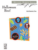 Cover icon of Halloween Boo! sheet music for piano solo by Melody Bober, intermediate skill level