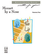 Cover icon of Mozart by a Nose sheet music for piano solo by Kevin Olson, intermediate skill level