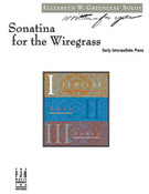 Cover icon of Sonatina for the Wiregrass sheet music for piano solo by Elizabeth W. Greenleaf, intermediate skill level