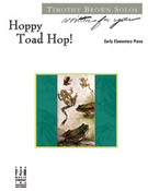 Cover icon of Hoppy Toad Hop! sheet music for piano solo by Timothy Brown, intermediate skill level