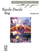 Cover icon of Razzle-Dazzle Rag sheet music for piano solo by Melody Bober, intermediate skill level