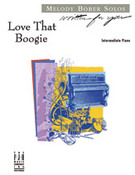 Cover icon of Love That Boogie sheet music for piano solo by Melody Bober, intermediate skill level