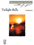 Cover icon of Twilight Bells sheet music for piano solo by Mary Leaf, intermediate skill level