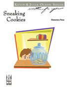Cover icon of Sneaking Cookies sheet music for piano solo by Kevin Olson, intermediate skill level