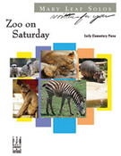 Cover icon of Zoo on Saturday sheet music for piano solo by Mary Leaf, intermediate skill level