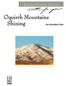 Cover icon of Oquirrh Mountains Shining sheet music for piano solo by Kevin Olson, intermediate skill level
