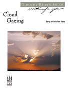 Cover icon of Cloud Gazing sheet music for piano solo by Timothy Brown, intermediate skill level