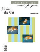 Cover icon of Johann the Cat sheet music for piano solo by Mary Leaf, intermediate skill level
