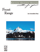 Cover icon of Front Range sheet music for piano solo by Kevin Olson, intermediate skill level