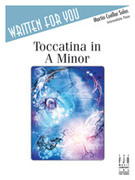 Cover icon of Toccatina in A Minor sheet music for piano solo by Martn Cullar, intermediate skill level