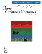 Cover icon of Three Christmas Nocturnes sheet music for piano solo by Anonymous, intermediate skill level