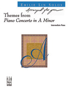Cover icon of Themes from Piano Concerto in A Minor sheet music for piano solo by Edvard H. Grieg, intermediate skill level