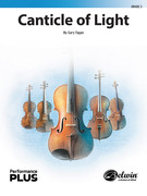 Cover icon of Canticle of Light sheet music for string orchestra (full score) by Gary Fagan, intermediate skill level