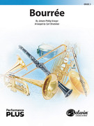 Cover icon of Bourre sheet music for concert band (full score) by Johann Phillip Krieger, intermediate skill level