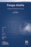 Cover icon of Fanga Alafia sheet music for choir (3-Part Mixed) by Andy Beck, intermediate skill level