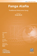 Cover icon of Fanga Alafia sheet music for choir (2-Part) by Andy Beck, intermediate skill level