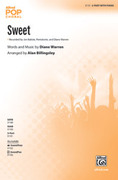 Cover icon of Sweet sheet music for choir (2-Part) by Diane Warren and Alan Billingsley, intermediate skill level