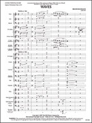 Cover icon of Full Score Waves: Score sheet music for concert band by Brian Balmages, intermediate skill level