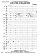 Cover icon of Full Score With Ever Joyful Hearts: Score sheet music for concert band by Erik Morales, intermediate skill level
