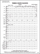Cover icon of Full Score Three Celtic Dances: Score sheet music for concert band by Brian Balmages, intermediate skill level