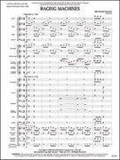 Cover icon of Full Score Raging Machines: Score sheet music for concert band by Brian Balmages, intermediate skill level