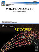 Cover icon of Full Score Cimarron Fanfare: Score sheet music for concert band by Robert Sheldon, intermediate skill level