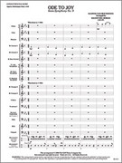 Cover icon of Full Score Ode to Joy: Score sheet music for concert band by Ludwig van Beethoven and Elliot Del Borgo, intermediate skill level