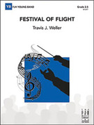 Cover icon of Full Score Festival of Flight: Score sheet music for concert band by Travis J. Weller and Travis J. Weller, intermediate skill level