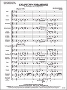 Cover icon of Full Score Camptown Variations: Score sheet music for concert band by Brian Balmages, intermediate skill level