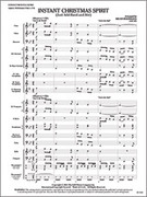 Cover icon of Full Score Instant Christmas Spirit: Score sheet music for concert band by Brian Balmages, intermediate skill level