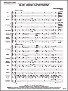 Cover icon of Full Score Blue Ridge Impressions: Score sheet music for concert band by Brian Balmages, intermediate skill level