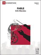 Cover icon of Full Score Fable: Score sheet music for concert band by Erik Morales, intermediate skill level