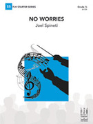 Cover icon of Full Score No Worries: Score sheet music for concert band by Joel Spineti, intermediate skill level