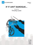 Cover icon of Full Score If It Ain't Baroque...: Score sheet music for concert band by Anonymous, intermediate skill level