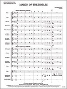 Cover icon of Full Score March of the Nobles: Score sheet music for concert band by Thomas Root, intermediate skill level