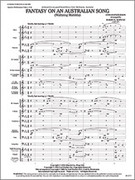 Cover icon of Full Score Fantasy on an Australian Song: Score sheet music for concert band by Marie Cowan, intermediate skill level
