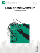 Cover icon of Full Score Land of Enchantment: Score sheet music for concert band by Timothy Loest, intermediate skill level