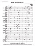 Cover icon of Full Score March from Scipio: Score sheet music for concert band by George Frideric Handel and Stephen Bulla, intermediate skill level