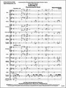 Cover icon of Full Score Legacy: Score sheet music for concert band by Brian Balmages, intermediate skill level