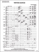 Cover icon of Full Score Winter Dances: Score sheet music for concert band by Brian Balmages, intermediate skill level
