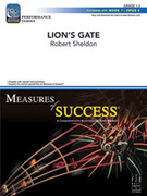 Cover icon of Full Score Lion's Gate: Score sheet music for concert band by Robert Sheldon, intermediate skill level