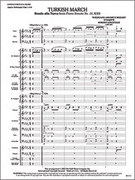 Cover icon of Full Score Turkish March: Score sheet music for concert band by Wolfgang Amadeus Mozart and Robert Longfield, intermediate skill level