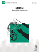 Cover icon of Full Score Storm: Score sheet music for concert band by Soon Hee Newbold, intermediate skill level