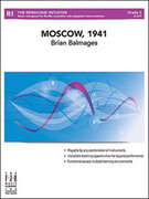 Cover icon of Full Score Moscow, 1941: Score sheet music for concert band by Brian Balmages, intermediate skill level