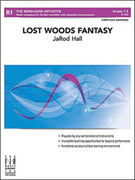 Cover icon of Full Score Lost Woods Fantasy: Score sheet music for concert band by JaRod Hall, intermediate skill level